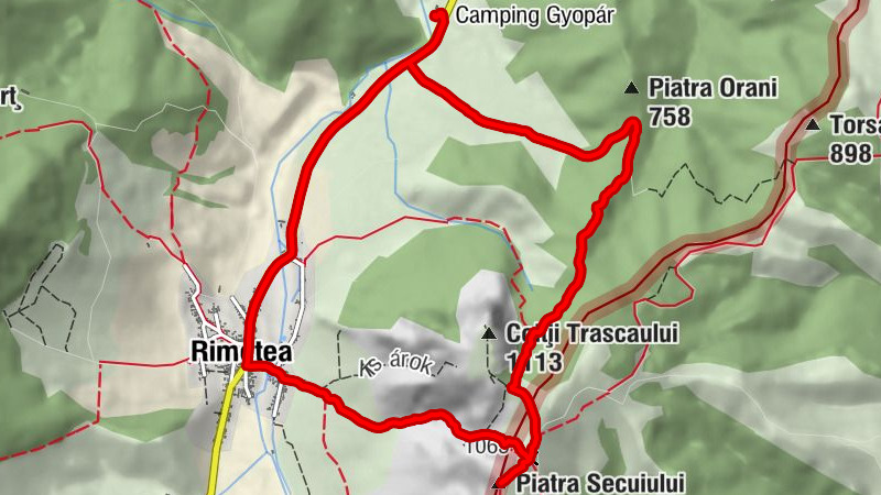 Rimetea - Piatra Secuiului - Kőkerti forrás