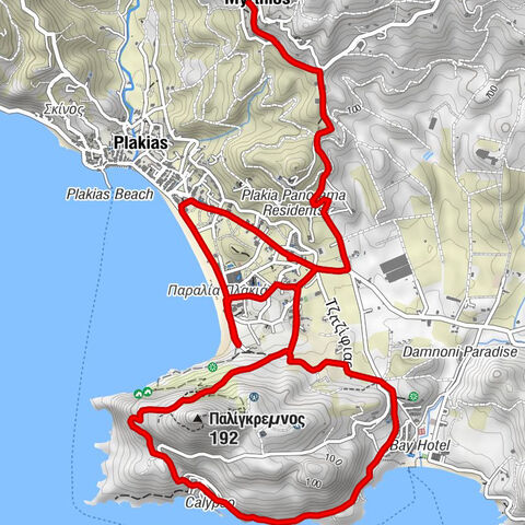 Δήμος Αγίου Βασιλείου - Παλίγκρεμνος - Treios Ieararchos - Μύρθιος