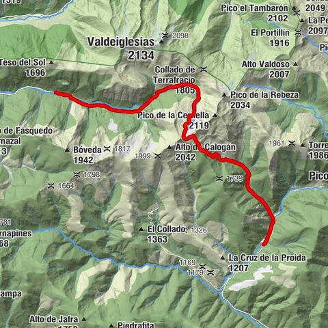Mesón Aguzo - Colinas del Campo de Martín Moro Toledano - Pico Catoute - La Obra