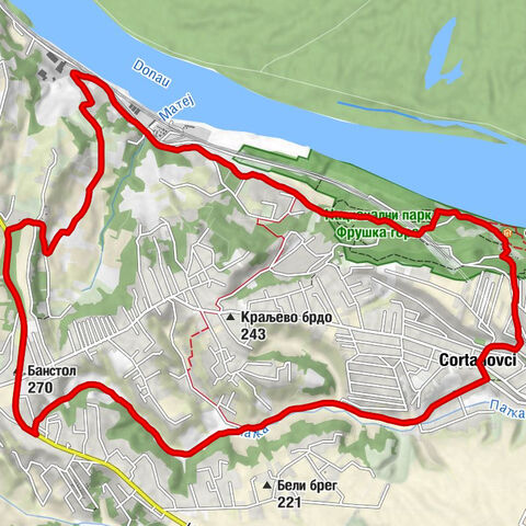 Планинарски дом „Козарица“ - Код сома - Банстол - Црква Светог Николе