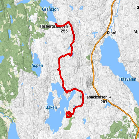 Lindesbergs kommun - Risbergshöjden - Garphyttan - Uskavi