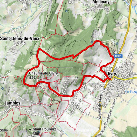 Givry - Cortiambles - Église Saint-Martin - Chaume de Givry