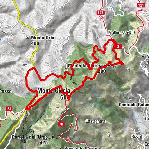 Portella Castanea - Monte Tidora - Monte Ciccia - Pizzo Carbonaro