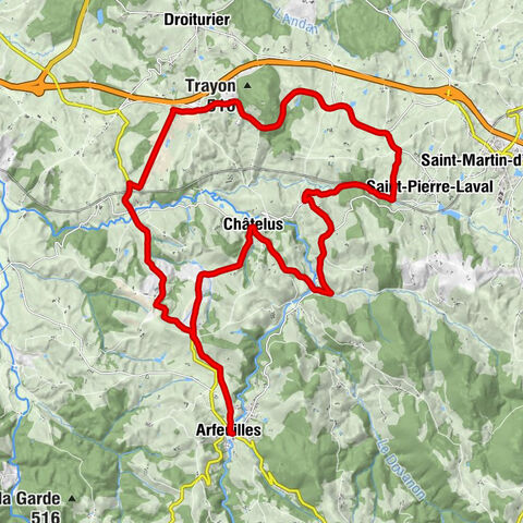 Arfeuilles - Guérande - Église Saint-Cyr - Rez de Laly