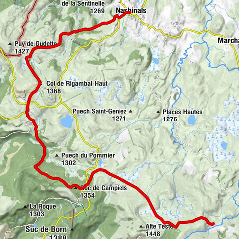 Bastide - Roc de Campiels - Portalet - Les Rajas