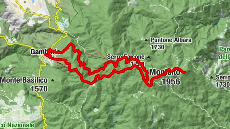 Gambarie - Montalto - Statua Jeso Cristo deo Restitutae per Ipsum Salutis - Rifugio Nardello