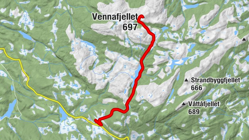 Selbu - Vennafjellet