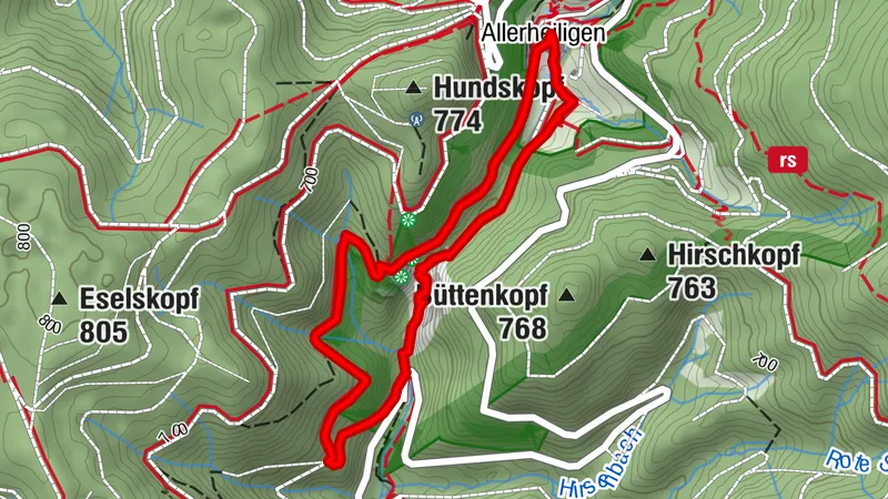 Ortenauer Sagenrundwege: Allerheiligen