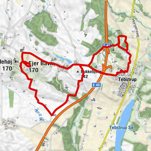 Skanderborg Kommune - Ris - Ejer Bavnehøj - Ovsted Kirke