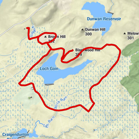 East Renfrewshire - Brown Hill - Blackwood Hill