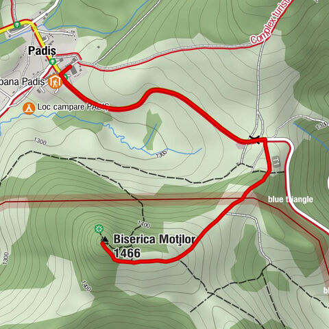 Padiș - Cabana Padiș - Biserica Moților - Budureasa