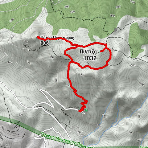 Μονή Οσίου Παταπίου - Πέτρα Περαχώρας - Πίντιζα