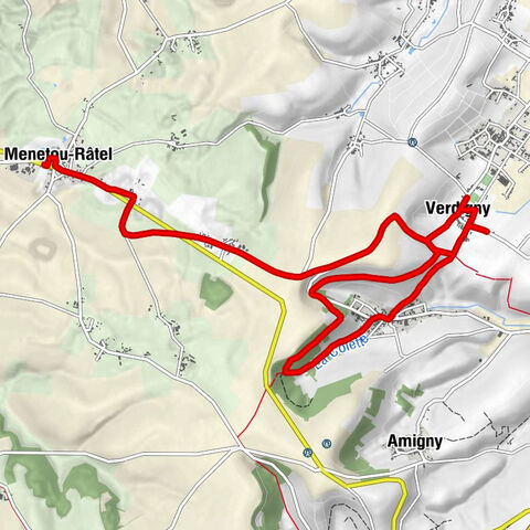 Verdigny - Montdamné - Église Saint-Martin - Au bon laboureur