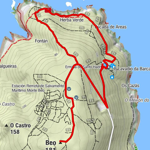 Malpica de Bergantiños - Beo - Ermida de Santo Hadrián