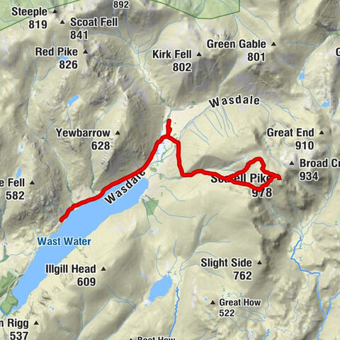 Eskdale - Scafell Pike - Wasdale Head - Wasdale