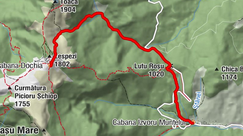 Cabana Izvoru Muntelui - Lespezi - Dracul, Mireasa și Gura Plânsă - Cabana Dochia