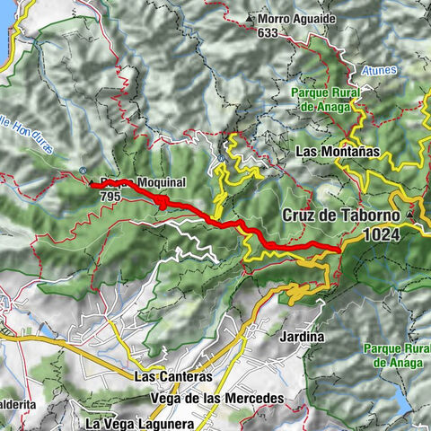 Las Cuadras de Don Benito - Roque Moquinal - Cabeza de Zapata - San Cristóbal de La Laguna