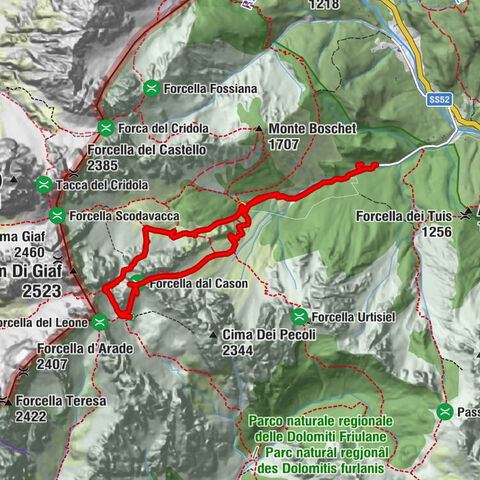 BIVACCO MARCHI-GRANZOTTO DA FORNI DI SOPRA