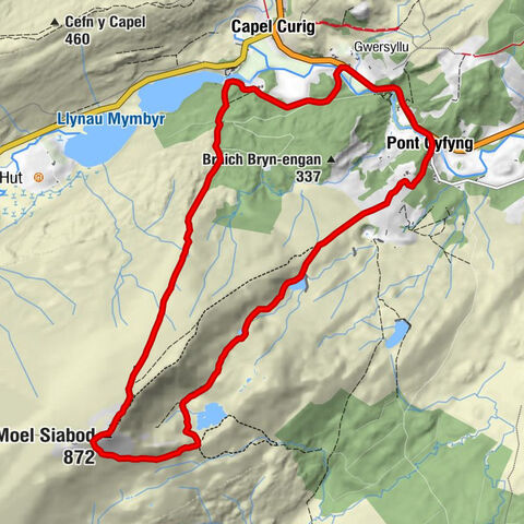 Pont Cyfyng - Rhos - Moel Siabod
