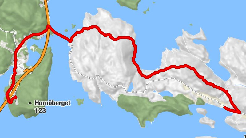 Nora distrikt - Hornön - Nyadal - Kulberget