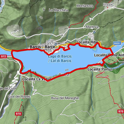 ANILLO DEL LAGO DE BARCIS