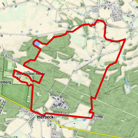 Itterbeck - Itterbecker Heide - Itterquelle