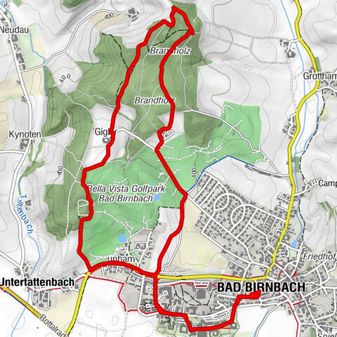 Bad Birnbach - Gigler - Untertattenbach - Aunham