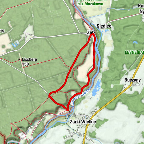 Jerischke - Siedlec - Zum alten Zollhaus - Zelz