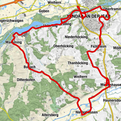 Landau an der Isar - St. Margareta - St. Peter