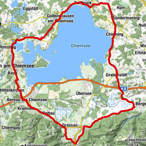 Bernau am Chiemsee - St. Rupert - St. Thomas und St. Stephan - Wegkapelle Straßham