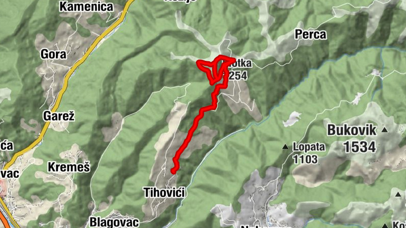 Općina Vogošća - Planinarski dom Motka - Motka