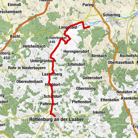 Rottenburg an der Laaber - Maria Opferung - St. Jakob - Eichbühl