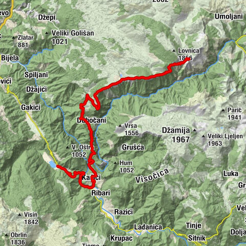 Erceg Voda - Vranske stijene - V. Lisac - Na Krovu Svijeta