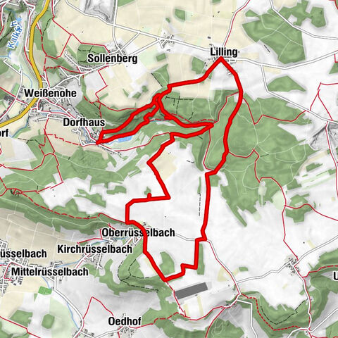 Lilling - Gasthaus Schmitt - Dorfhaus - Oberrüsselbach
