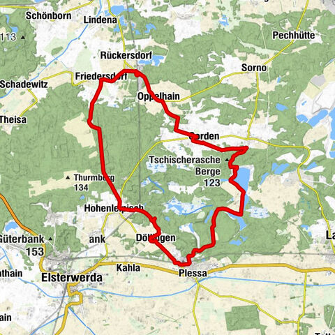 Döllingen - Dorfkirche Döllingen - Deutsches Haus - Gorden