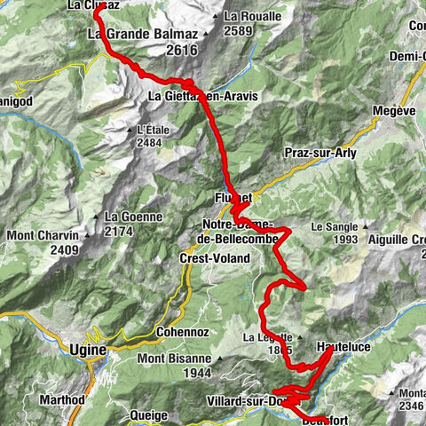 La Clusaz - Chapelle des Aravis - Chapelle Notre-Dame-de-Haute-Lumière - Beaufort