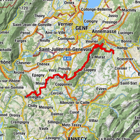 Reignier - Chalet de Pré-Berger - Shedrub Choekhor Ling - Église Saint-Aquilin