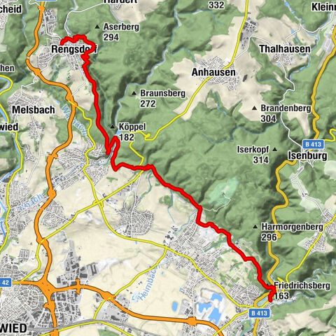 Im Rosenberg - Wingertsberg - Friedrichsberg - Bendorf