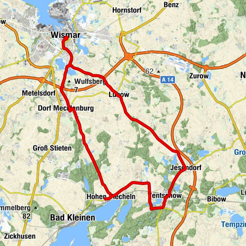 Kirche Hohen Viecheln - Hohen Viecheln - Moidentin - Wismar