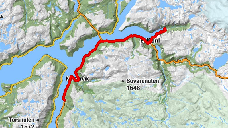 Lofthus - Ernes - Lutro - Eidfjord