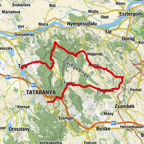 Tatabánya - Szent János apostol-templom - Szent Mária Magdolna templom - Kapucinus templom