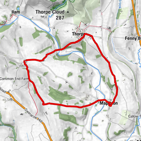 Blore - Thorpe - St Leonard - St Bartholomew's, Blore Ray