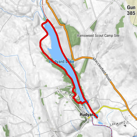 Rudyard - The Dam - Hunthouse Wood