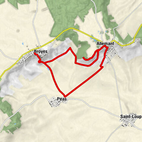 Église Saint-Martin - Broyes - Allemant - Église Saint-Remi