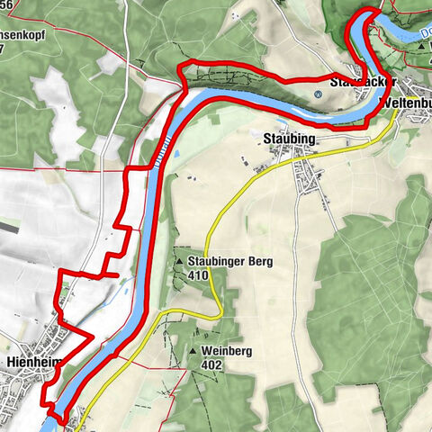 Donaunordufer - Stausacker - Frauenbergkapelle - Klosterkirche St. Georg