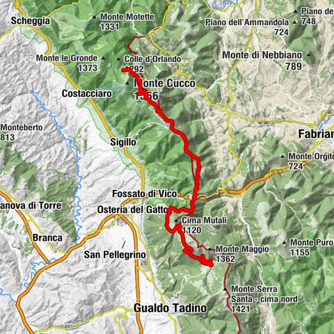 Passo del Lupo - Montarone - Monte Pratiozzo - Rifugio CAI Monte Maggio
