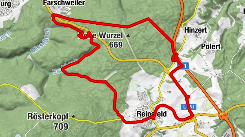 Forsthaus Sternfeld - Farschweiler - Reinsfeld