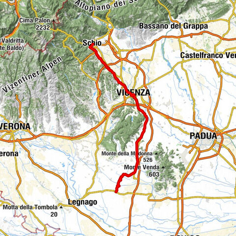 San Pietro in Schio - Montecio - Duomo Santissimi Vito, Modesto e Crescenzia - Montagnana