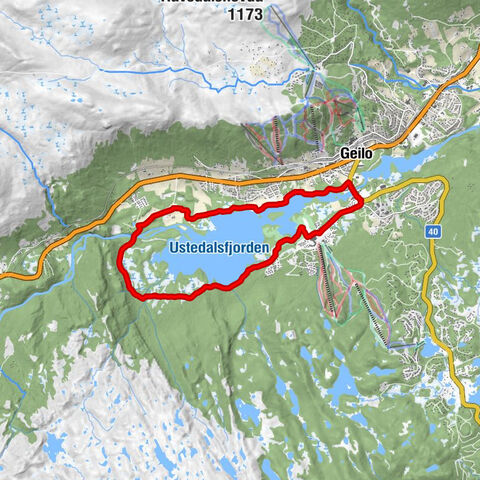 Hol - Verpesgjerda - Torkelsplassen - Geilo