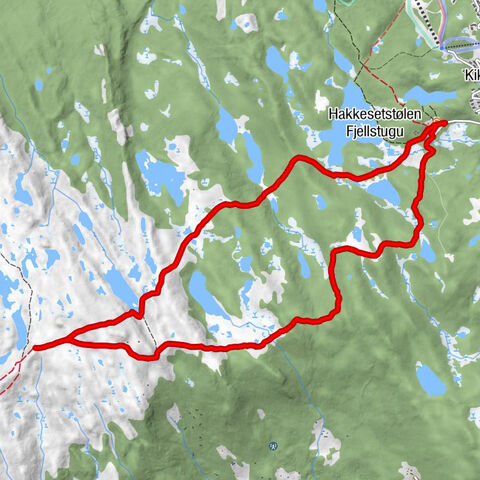 Hakkesetstølen Fjellstugu - Birgithovda